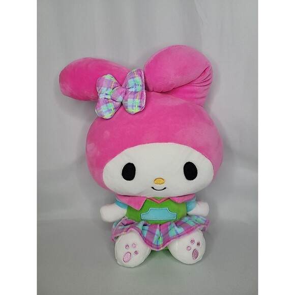 Sanrio Hello Kitty and Friends 12" Tall My‎ Melody Neon Plush Stuffy Toy - Picture 2 of 9
